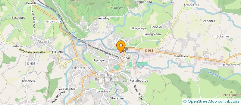 localisation de l'entreprise MONSIEUR AITOR DE PORTUONDO  ANHAUX