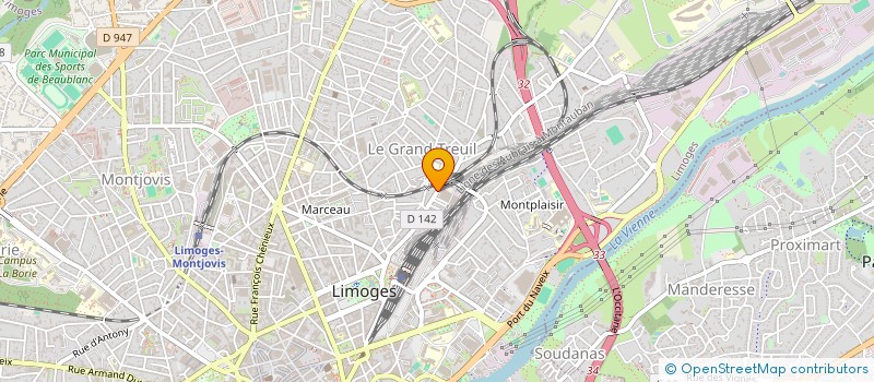 localisation de l'entreprise MONSIEUR AITOR VALAT à LIMOGES
