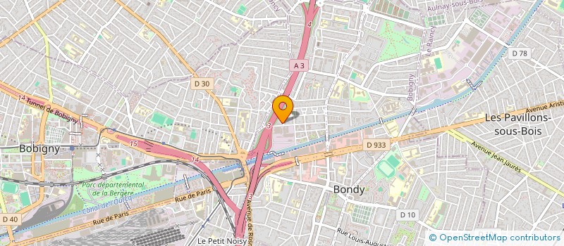 localisation de l'entreprise MONSIEUR AIYUB JOGIAT  BONDY