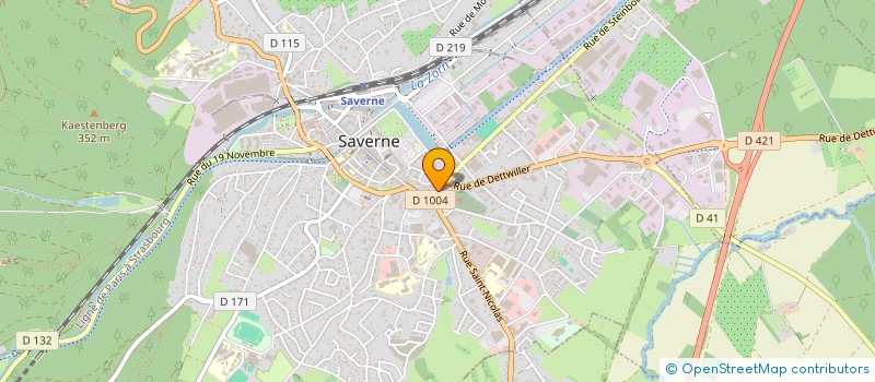 localisation de l'entreprise MONSIEUR AJAB JABARKHIL  SAVERNE