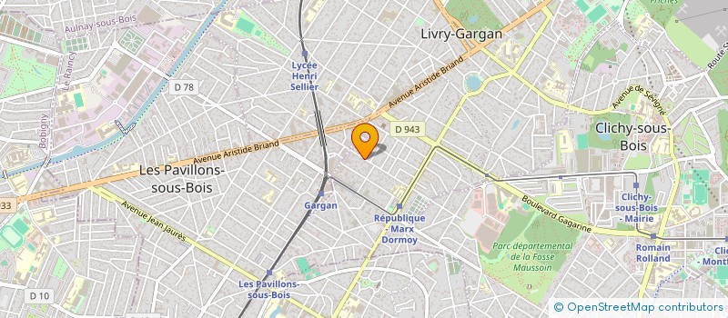 localisation de l'entreprise MONSIEUR AJANI ADEJOBI  LIVRY-GARGAN