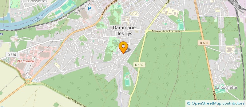 localisation de l'entreprise MONSIEUR AJAPNA FADLALLA AJAPNA à DAMMARIE-LES-LYS