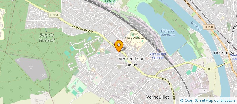 localisation de l'entreprise MONSIEUR AJAZ ULHAQ YOUSAFZAI  VERNEUIL-SUR-SEINE