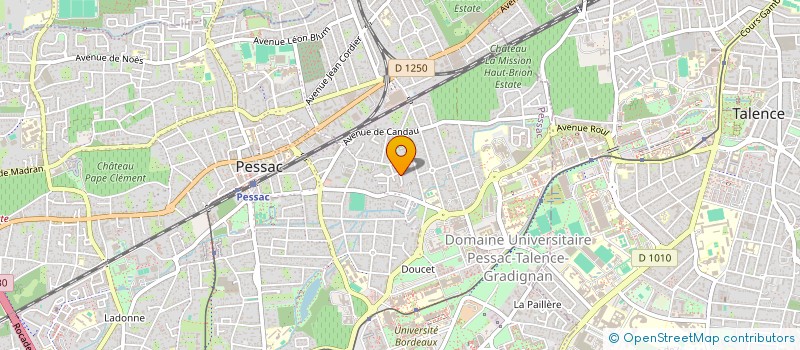 localisation de l'entreprise MONSIEUR AJET MATA à PESSAC