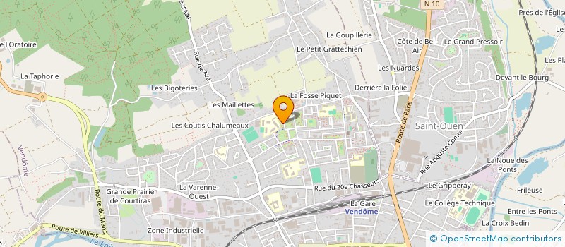 localisation de l'entreprise MONSIEUR AJMAL KHAN  VENDOME