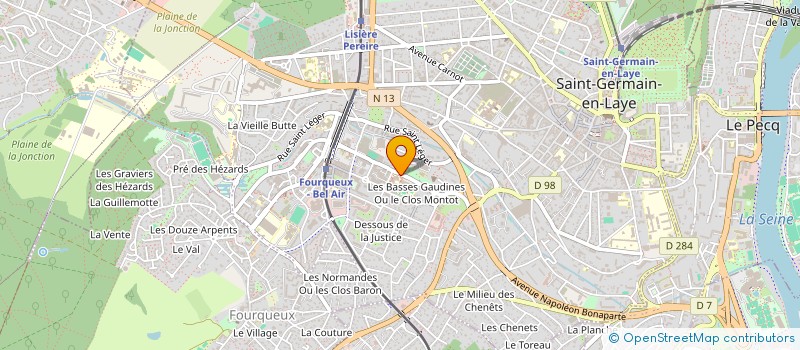 localisation de l'entreprise MONSIEUR AJMAL MANGAL  SAINT-GERMAIN-EN-LAYE