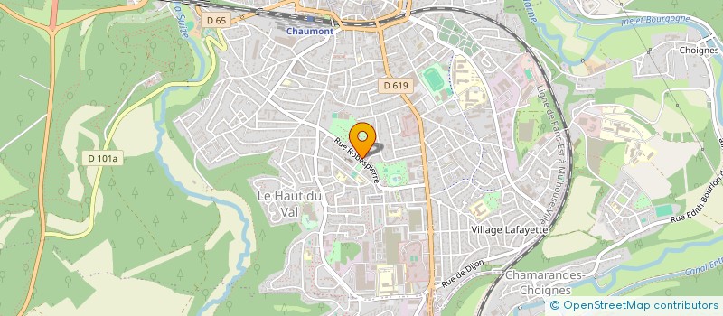 localisation de l'entreprise MONSIEUR AJMAL NASRIR à CHAUMONT