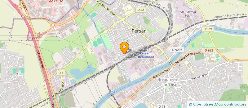 localisation de l'entreprise MONSIEUR AJMAL SIRAJ  PERSAN