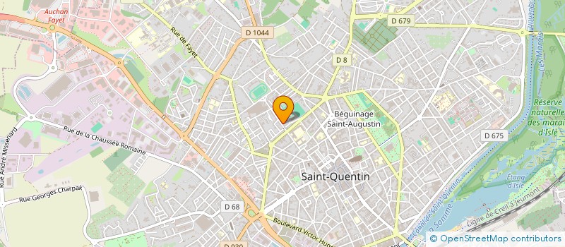 localisation de l'entreprise MONSIEUR AJMAL TOKHI à SAINT-QUENTIN