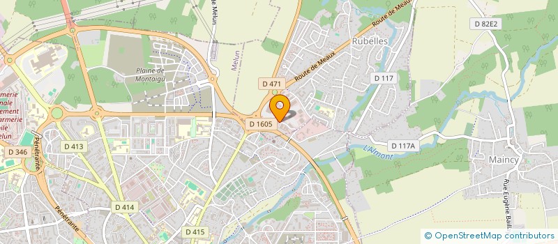 localisation de l'entreprise MONSIEUR AJMEER HASSANZADA  RUBELLES