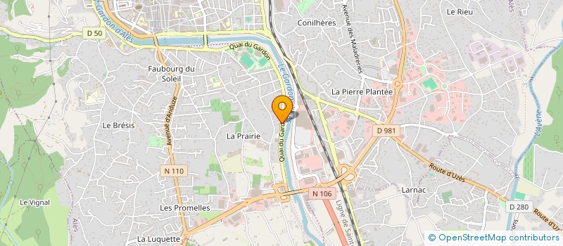 localisation de l'entreprise MONSIEUR AJMI JENDOUBI  ALES