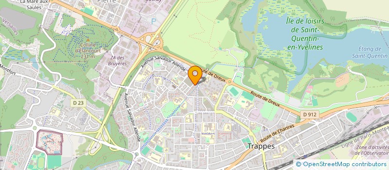 localisation de l'entreprise MONSIEUR AJMIN KALAC  TRAPPES