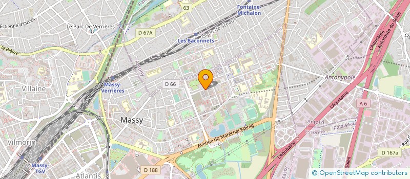 localisation de l'entreprise MONSIEUR AJRA RIDET à MASSY