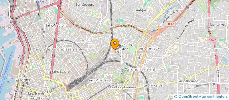 localisation de l'entreprise MONSIEUR AKA MIEZAN à MARSEILLE