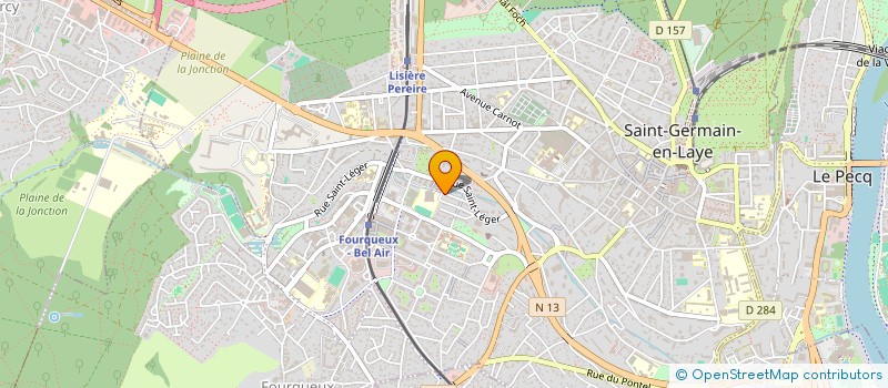 localisation de l'entreprise MONSIEUR AKA MONNIN  SAINT-GERMAIN-EN-LAYE