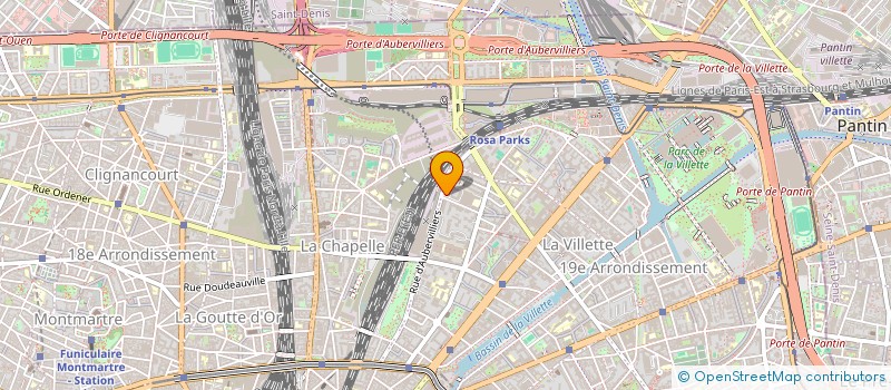 localisation de l'entreprise MONSIEUR AKABLE ZIE  PARIS