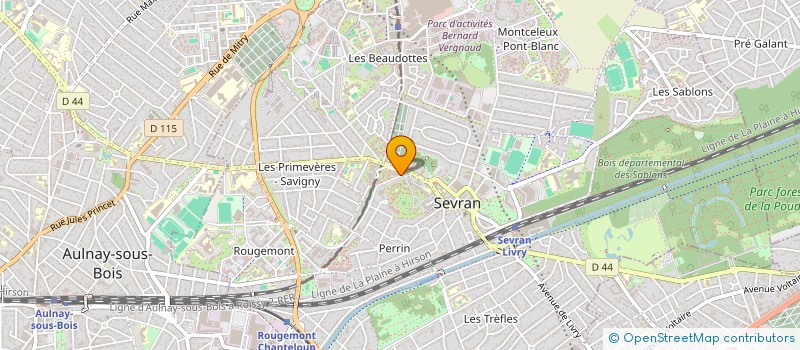 localisation de l'entreprise MONSIEUR AKACHA DAHMANI  LIVRY-GARGAN