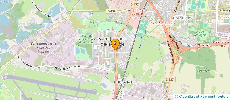 localisation de l'entreprise MONSIEUR AKAKI URIDIA  SAINT-JACQUES-DE-LA-LANDE