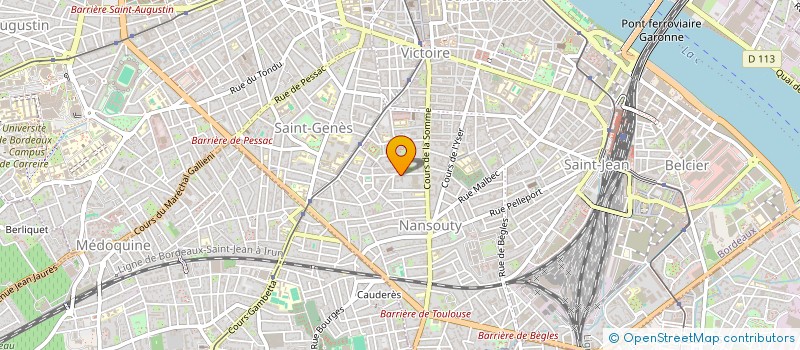 localisation de l'entreprise MONSIEUR AKAM JEMBA  BORDEAUX