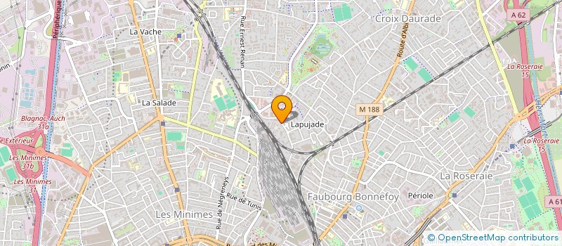 localisation de l'entreprise MONSIEUR AKAN AKHAN à TOULOUSE