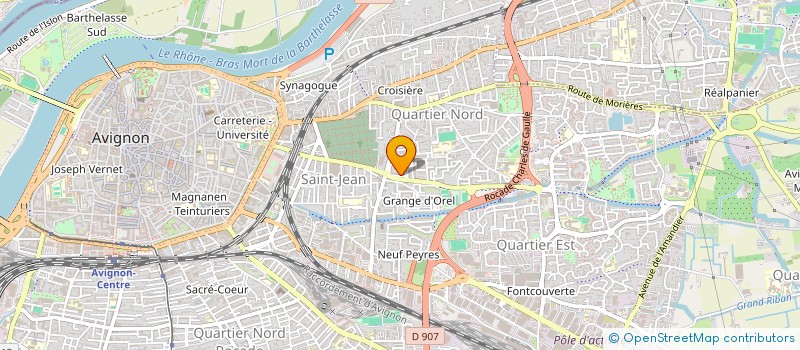 localisation de l'entreprise MONSIEUR AKAN ALI YEMISEN  AVIGNON