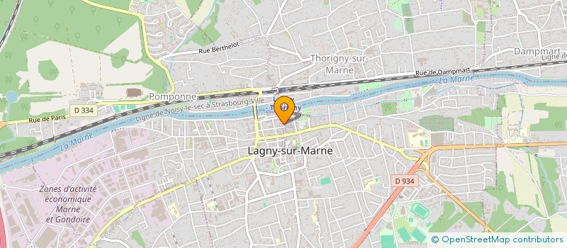 localisation de l'entreprise MONSIEUR AKAR REMZI  LAGNY-SUR-MARNE