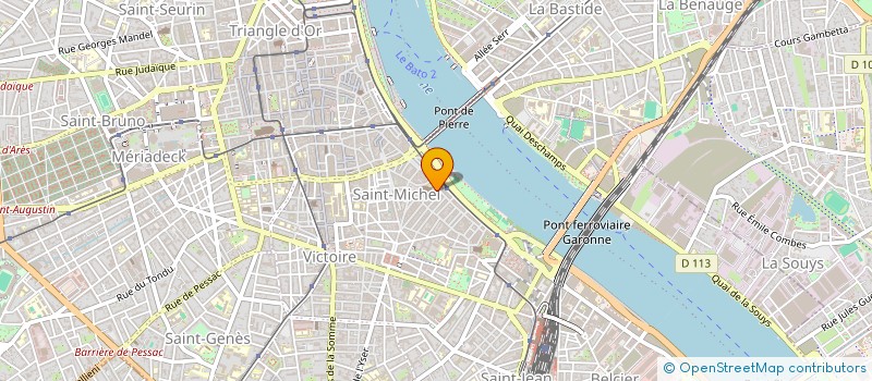 localisation de l'entreprise MONSIEUR AKASSI NIATALA  BORDEAUX