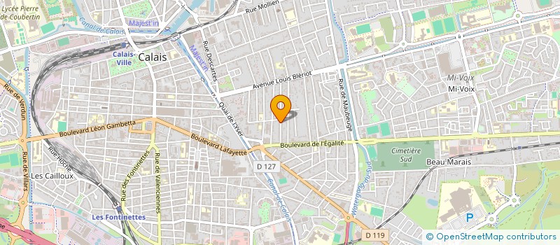 localisation de l'entreprise MONSIEUR AKBAR AHMADZAI  CALAIS