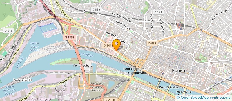 localisation de l'entreprise MONSIEUR AKBAR AZIZI  ROUEN