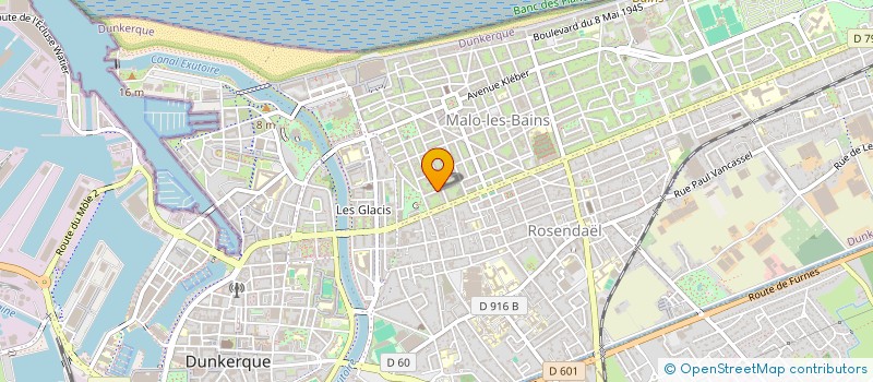 localisation de l'entreprise MONSIEUR AKBAR DAWOODZAI  DUNKERQUE