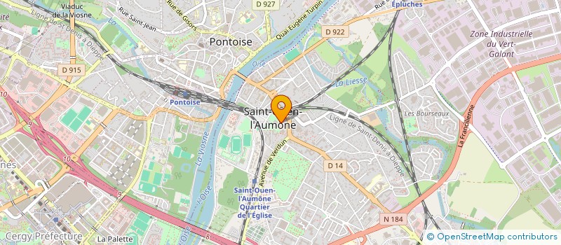 localisation de l'entreprise MONSIEUR AKBAR KHOMARKHAIL à SAINT-OUEN-L'AUMONE