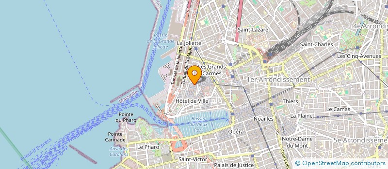 localisation de l'entreprise MONSIEUR AKBAR ORUCOV à MARSEILLE