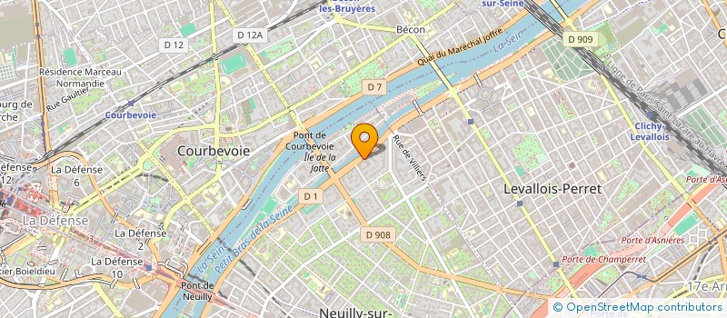 localisation de l'entreprise MONSIEUR AKHAVAN EBARATGAR HAGHCHENAS à NEUILLY-SUR-SEINE