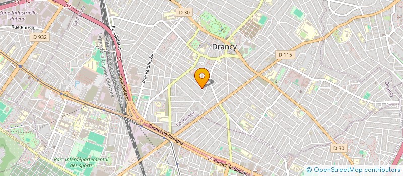 localisation de l'entreprise MONSIEUR AKHIL BANDI  DRANCY