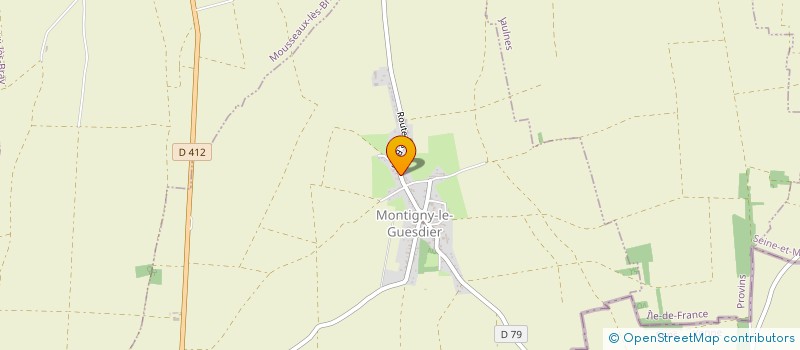 localisation de l'entreprise MONSIEUR AKHIL PRASAD  MONTIGNY-LE-GUESDIER