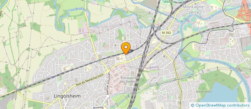 localisation de l'entreprise MONSIEUR AKHMED MAGAMADOV à STRASBOURG
