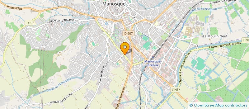 localisation de l'entreprise MONSIEUR AKHMEDKHAN SOULTANOV  MANOSQUE