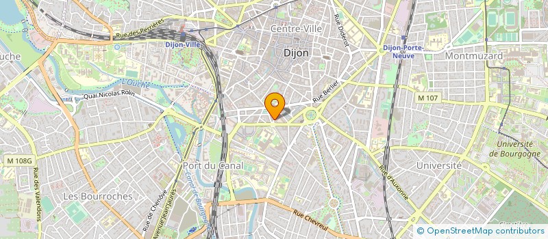 localisation de l'entreprise MONSIEUR AKHMISTI KAUCH à DIJON