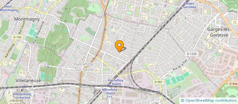 localisation de l'entreprise MONSIEUR AKHTAR FAIZAN à PIERREFITTE-SUR-SEINE