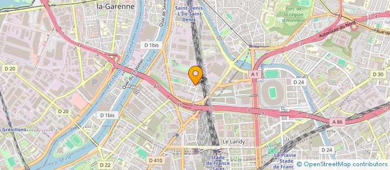 localisation de l'entreprise MONSIEUR AKHTAR MOHAMMAD  SAINT-DENIS