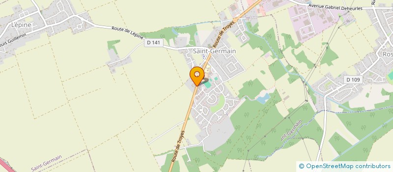 localisation de l'entreprise MONSIEUR AKHTAR MOHAMMAD NASERI  SAINT-GERMAIN