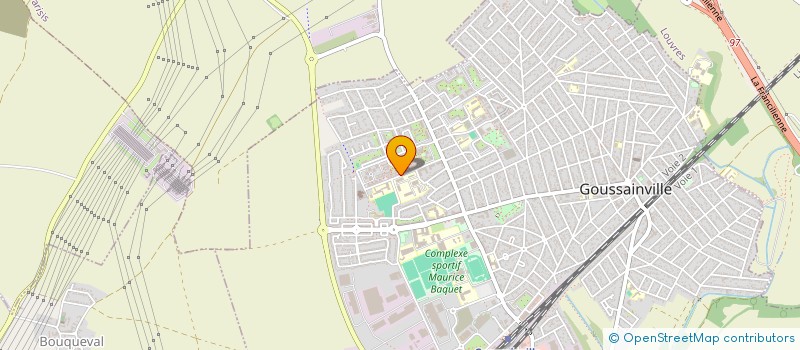 localisation de l'entreprise MONSIEUR AKHTAR SAFI  GOUSSAINVILLE