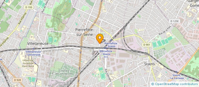 localisation de l'entreprise MONSIEUR AKHTARGUL AHMADZAI à PIERREFITTE-SUR-SEINE