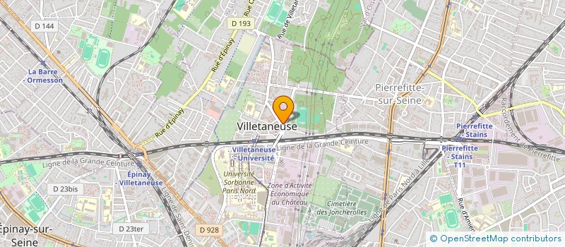 localisation de l'entreprise MONSIEUR AKHTER NAVEED à VILLETANEUSE