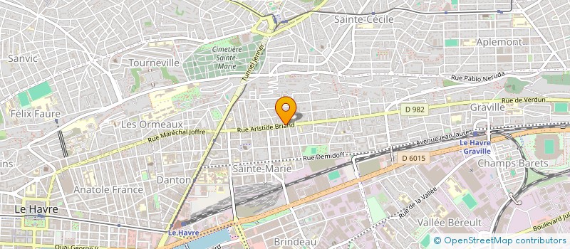 localisation de l'entreprise MONSIEUR AKICHY N'GUESSAN AKE  LE HAVRE