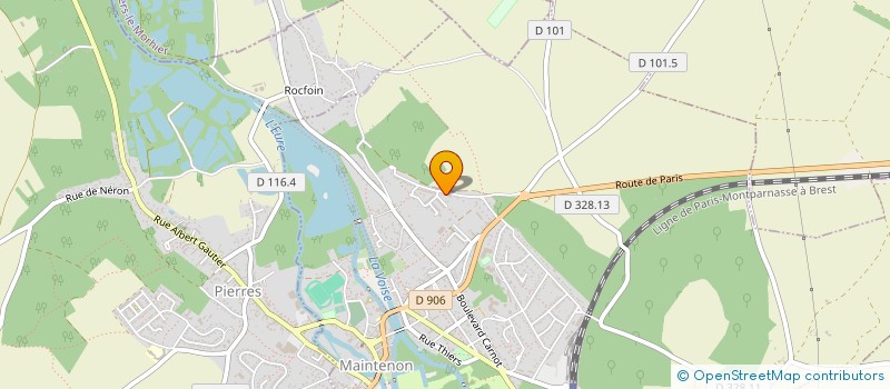 localisation de l'entreprise MONSIEUR AKID BAYOR à MAINTENON