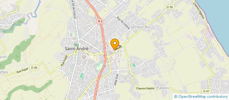localisation de l'entreprise MONSIEUR AKIL AZHARHOUSSEN à SAINT-ANDRE
