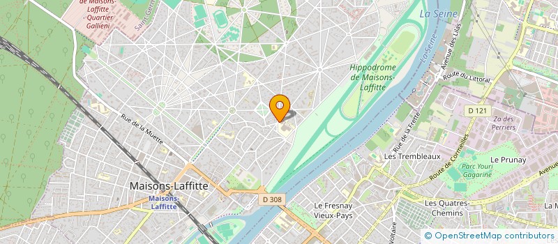 localisation de l'entreprise MONSIEUR AKIL BOUKARI  MAISONS-LAFFITTE