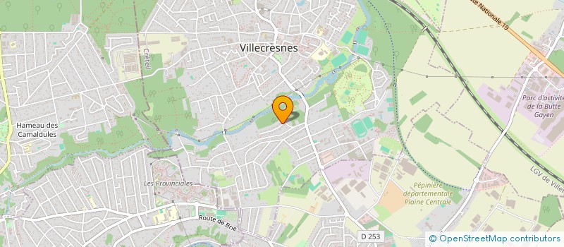 localisation de l'entreprise MONSIEUR AKIL ZYBERAJ à VILLECRESNES