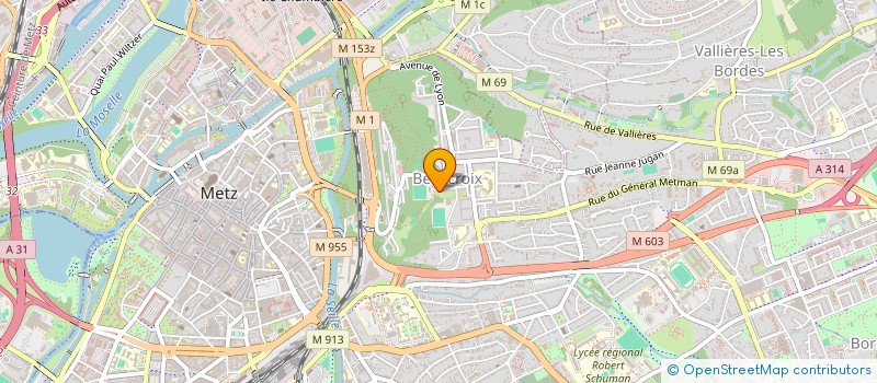 localisation de l'entreprise MONSIEUR AKILJAN SAHAK  METZ